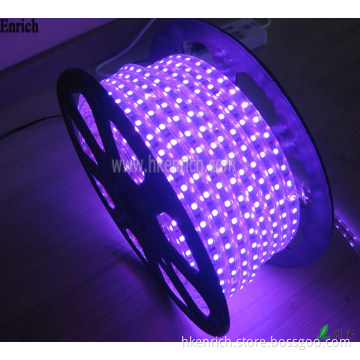 SMD5050 RGB LED Strip Light White PCB 220V